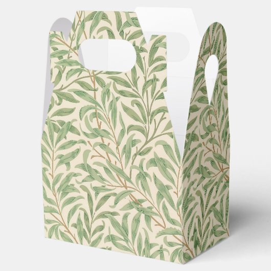 William Morris Willow Bough Garden Flower Classic Bedankdoosjes (Geopend)