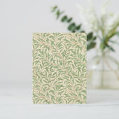 William Morris Willow Bough Garden Flower Classic Briefkaart (Staand voorkant)