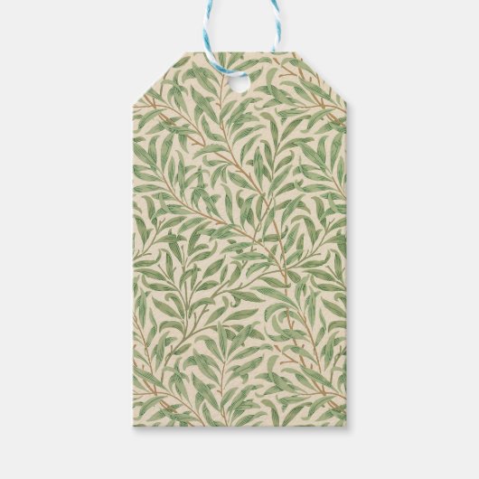 William Morris Willow Bough Garden Flower Classic Cadeaulabel (Voorkant)