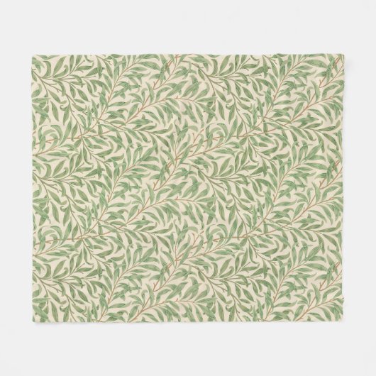 William Morris Willow Bough Garden Flower Classic Fleece Deken (Voorkant (Horizontaal))
