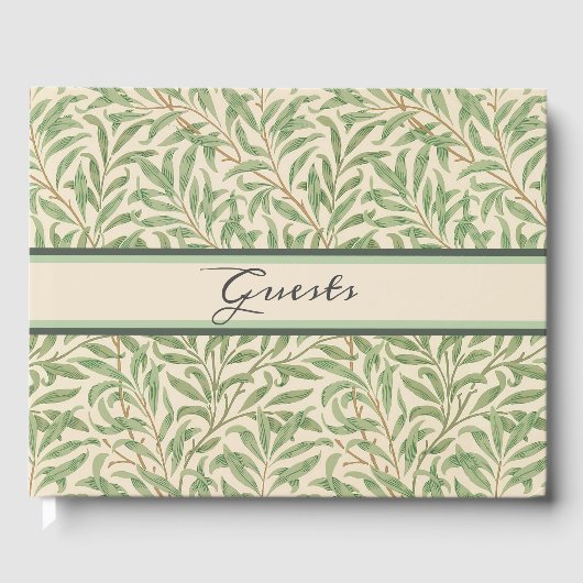 William Morris Willow Bough Garden Flower Classic Gastenboek (Voorkant)