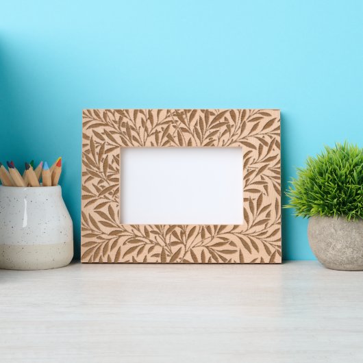 William Morris Willow Bough Garden Flower Classic Gegraveerde Lijstjes (Voorkant)