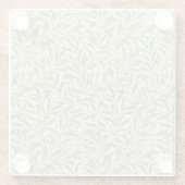 William Morris Willow Bough Garden Flower Classic Glazen Onderzetter (Achterkant)