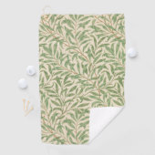 William Morris Willow Bough Garden Flower Classic Golfhanddoek (Insitu)