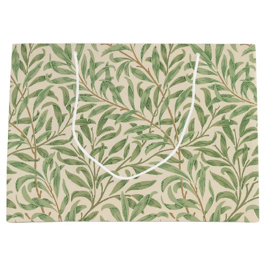 William Morris Willow Bough Garden Flower Classic Groot Cadeauzakje (Voorkant)