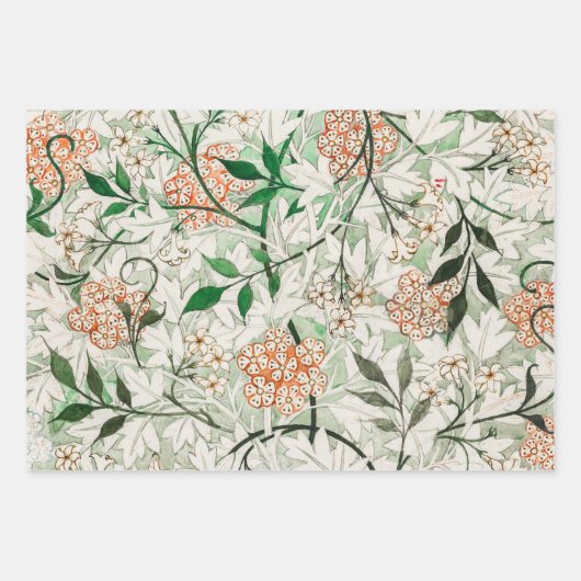 William Morris Willow Bough Garden Flower Classic Inpakpapier Vel (Voorkant 2)