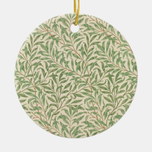 William Morris Willow Bough Garden Flower Classic Keramisch Ornament (Voorkant)