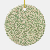 William Morris Willow Bough Garden Flower Classic Keramisch Ornament (Achterkant)