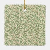 William Morris Willow Bough Garden Flower Classic Keramisch Ornament (Achterkant)