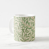 William Morris Willow Bough Garden Flower Classic Koffiemok (Voorkant links)