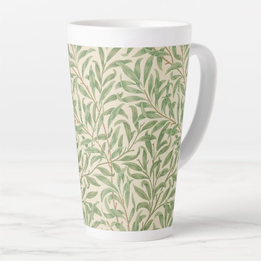 William Morris Willow Bough Garden Flower Classic Latte Mok (Rechterhoek)