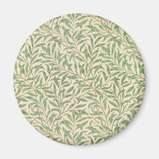 William Morris Willow Bough Garden Flower Classic Magneet (Voorkant)