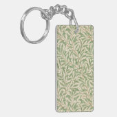 William Morris Willow Bough Garden Flower Classic Sleutelhanger (Voorkant Links)