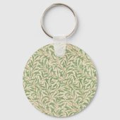 William Morris Willow Bough Garden Flower Classic Sleutelhanger (Voorkant)
