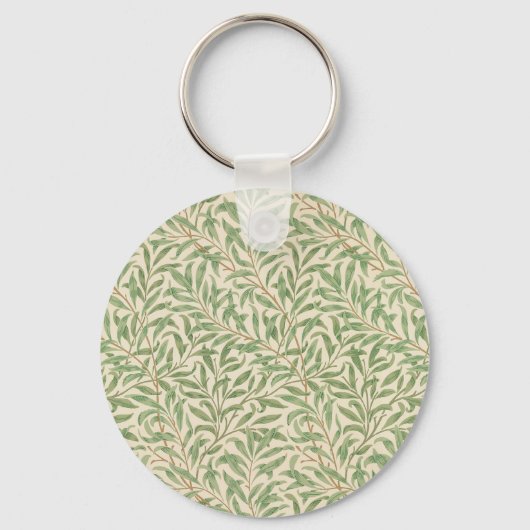 William Morris Willow Bough Garden Flower Classic Sleutelhanger (Achterkant)