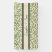 William Morris Willow Bough Garden Flower Classic Spandoek (Verticaal)