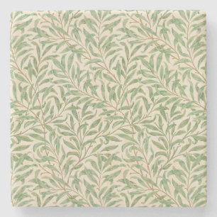 William Morris Willow Bough Garden Flower Classic Stenen Onderzetter