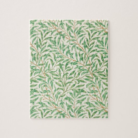William Morris. Willow Bough. groen Legpuzzel (Verticaal)
