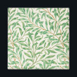 William Morris. Willow Bough. groen Magneet<br><div class="desc">William Morris "Willow Bough" magnet. Greenery foliage patroon.</div>