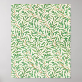 William Morris. Willow Bough. groen Poster