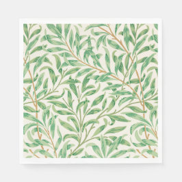 William Morris. Willow Bough. groen Servet
