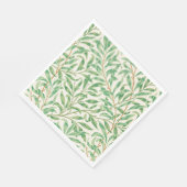 William Morris. Willow Bough.  groen Servet (Hoek)