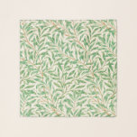 William Morris. Willow Bough.  groen Sjaal<br><div class="desc">William Morris "Willow Bough" sjaal. Groen gebladerte patroon.</div>