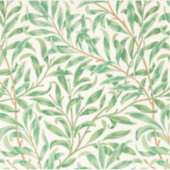 William Morris. Willow Bough. groen Sticker (Voorkant)