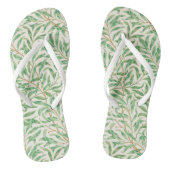 William Morris. Willow Bough. groen Teenslippers (Voetbed)
