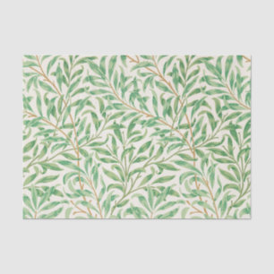 William Morris. Willow Bough.  groen Tissuepapier
