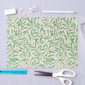William Morris. Willow Bough.  groen Tissuepapier (Craft)