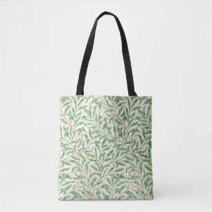 William Morris. Willow Bough.  groen Tote Bag