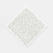 William Morris Willow bough licht groen Servet (Hoek)