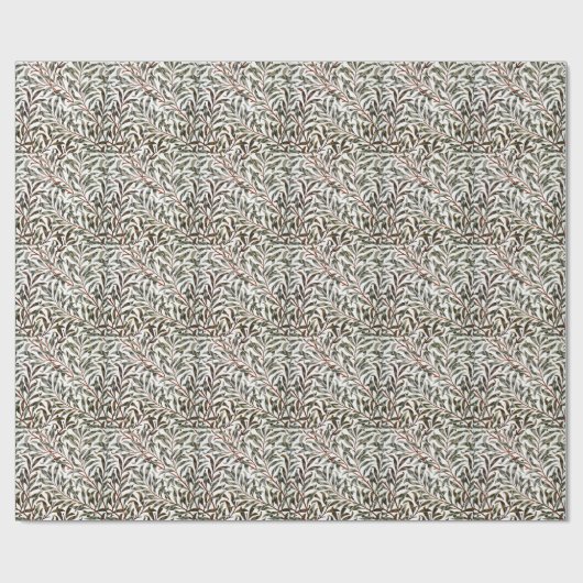 William Morris - Willow Bough-patroon Cadeaupapier (Vlak)