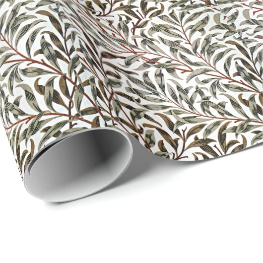 William Morris - Willow Bough-patroon Cadeaupapier (Rol Hoek)
