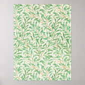 William Morris Willow Bough Patroon Textiel Ontwer Poster (Voorkant)