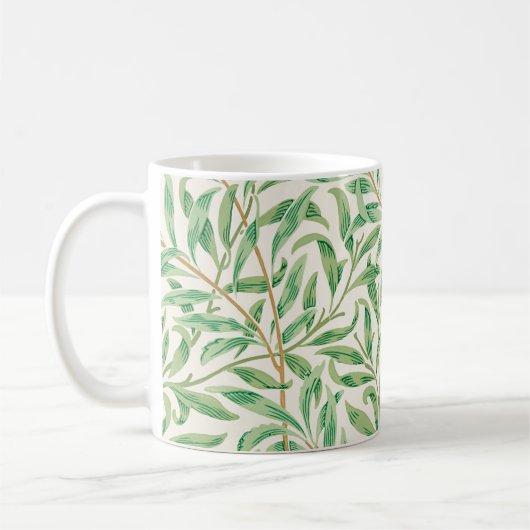 William Morris Willow bough Print Sierkussen Koffiemok (Links)