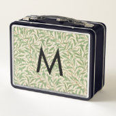 William Morris Willow Bough  Retro Monogram (Achterkant)