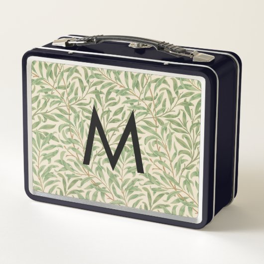 William Morris Willow Bough  Retro Monogram (Achterkant)