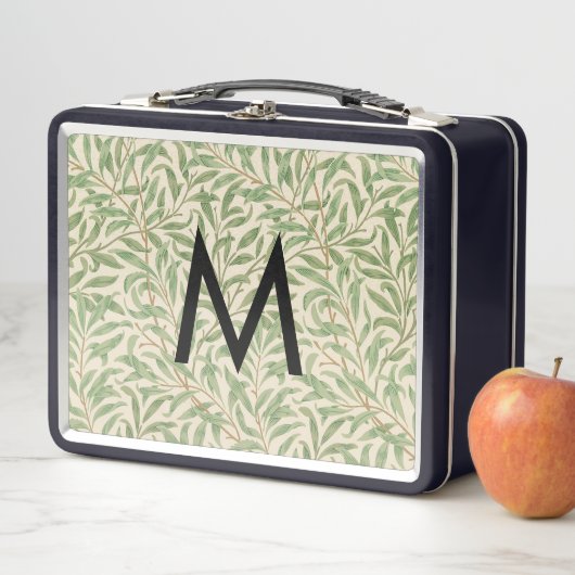 William Morris Willow Bough Retro Monogram (In situ)