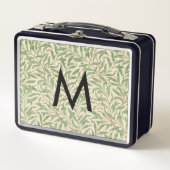William Morris Willow Bough Retro Monogram (Voorkant)