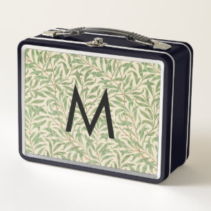 William Morris Willow Bough  Retro Monogram