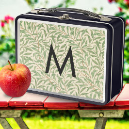 William Morris Willow Bough Retro Monogram