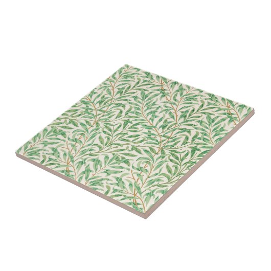 William Morris. Willow Bough. Tegeltje (Zijkant)