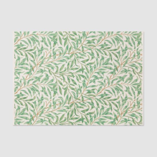 William Morris. Willow Bough. Tissuepapier (Voorkant)