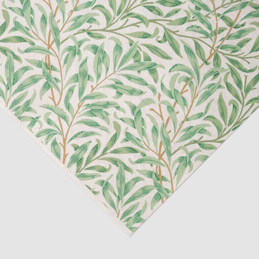 William Morris. Willow Bough. Tissuepapier (Detail)