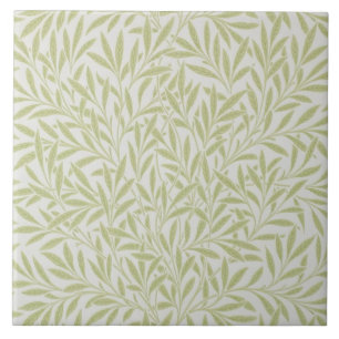William Morris Willow Design Arts & Crafts Tile Tegeltje