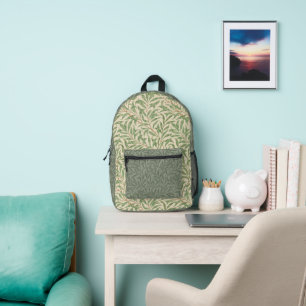 William Morris Willow Flower Classic Bedrukte Rugzak