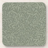 William Morris Willow Flower Classic Bier Onderzetter (Voorkant)