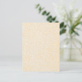 William Morris Willow Flower Classic Briefkaart (Staand voorkant)